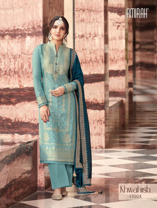 Amirah Khwahish 2 Dola Silk Embroidery Salwar Kameez